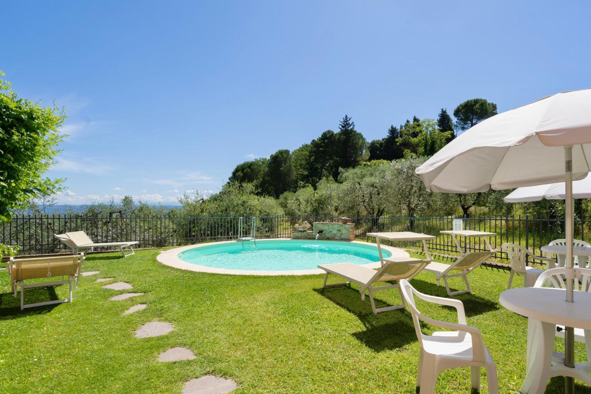 Casa Vacanze Con Piscina A San Gimignano Aparthotel Exteriör bild